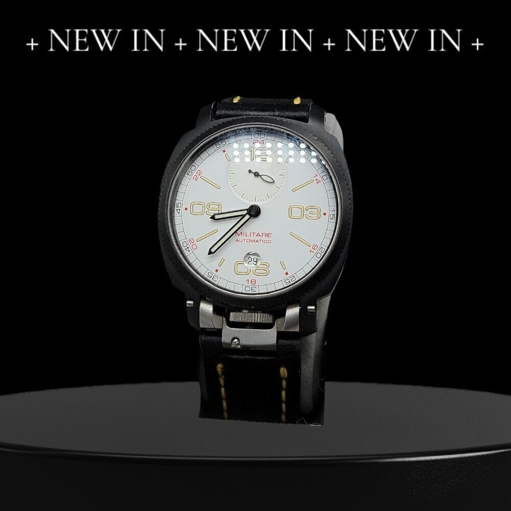 Anonimo Militare Automatico Watch 2010 Opera Meccana Modello 1st Edition 128/300